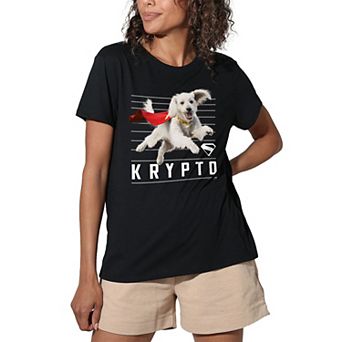 Women's DC Comics Superman Krypto Lines Graphic Tee