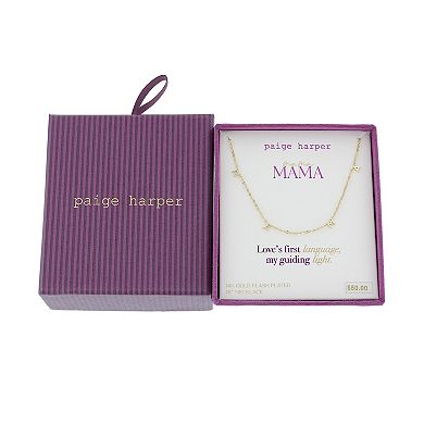 Paige Harper 14k Gold Plated MAMA Necklace