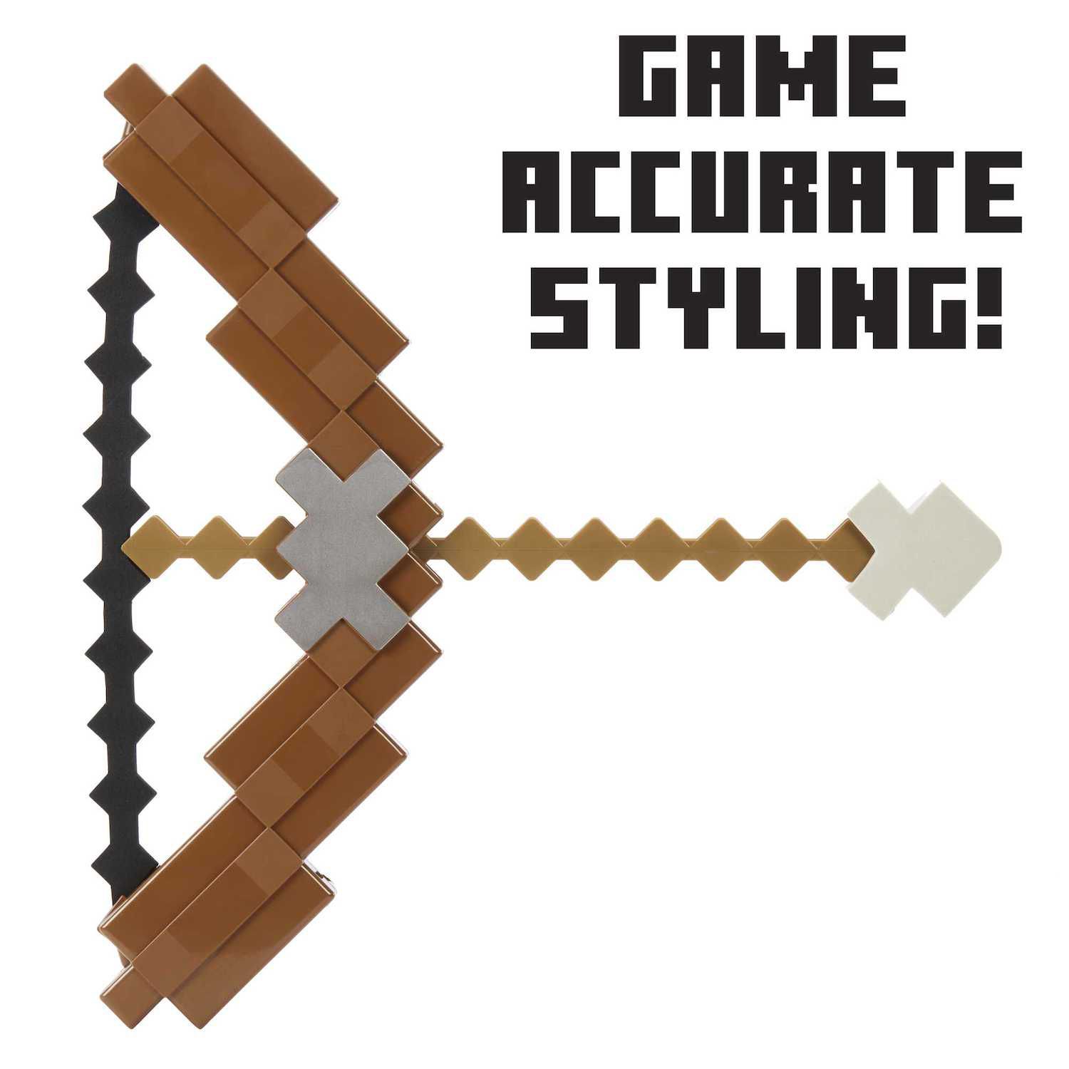 Детские фигурки Mattel Minecraft Ultimate Bow and Arrow with Sounds Role-Play Toy — фото 3