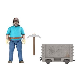 Mattel Minecraft Explosive Minecart Escape Action Figure & Accessories