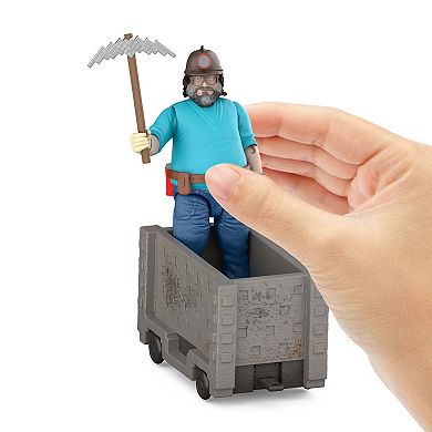 Mattel Minecraft Explosive Minecart Escape Action Figure & Accessories