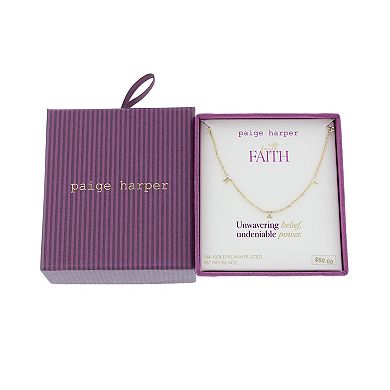 Paige Harper 14k Gold Plated Faith Necklace