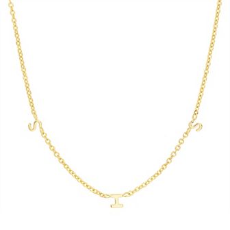 Paige Harper 14k Gold Plated SIS Necklace