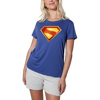 Women's DC Comics Superman New Logo Color Graphic Tee