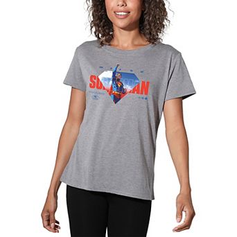 Women's DC Comics Superman Up In The Sky Graphic Tee
