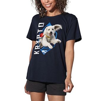 Women's DC Comics Superman Krypto Diamond Graphic Tee