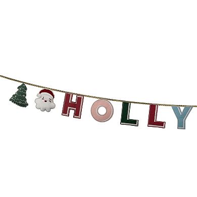 St. Nicholas Square Holly Jolly Garland