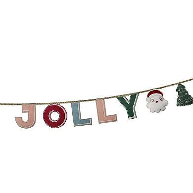 St. Nicholas Square Holly Jolly Garland