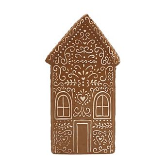 St. Nicholas Square® Ceramic Gingerbread House Table Decor