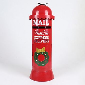 St. Nicholas Square® North Pole Express Mailbox Floor Decor
