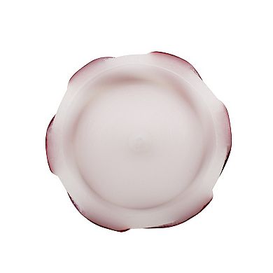 St. Nicholas Square® Large Candy Cane Striped LED Candle