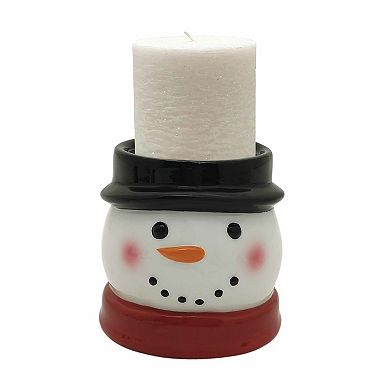 St. Nicholas Square® Snowman Candle Holder