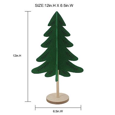 St. Nicholas Square® Felt Christmas Tree Table Decor