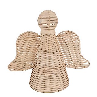 St. Nicholas Square® Paper Yarn Woven Angel Table Decor