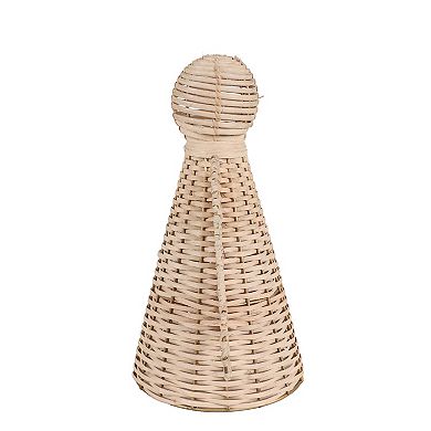 St. Nicholas Square® Paper Yarn Woven Angel Table Decor