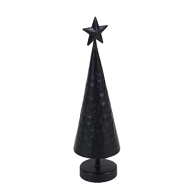 St. Nicholas Square® Hammered Finish Christmas Tree Table Decor