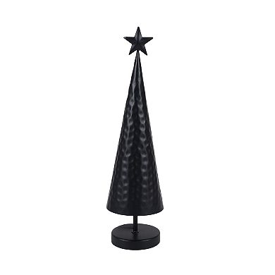 St. Nicholas Square® Hammered Finish Christmas Tree Table Decor