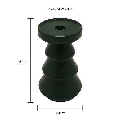 St. Nicholas Square® Green Tree-Shaped Candle Holder