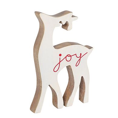 St. Nicholas Square® Wood Shaped Deer Table Decor