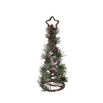 St. Nicholas Square® Med LED Pine Tree Table Decor