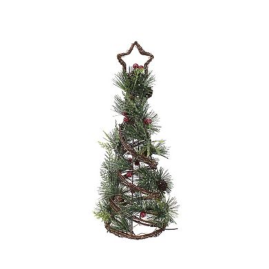 St. Nicholas Square® Med LED Pine Tree Table Decor