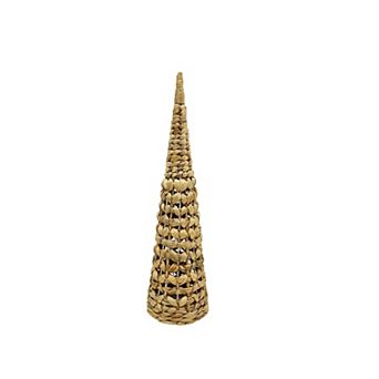 St. Nicholas Square® Large Water Hyacinth Cone Tree Table Decor