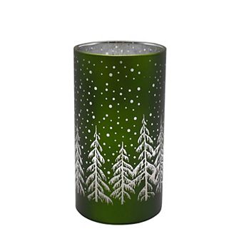 St. Nicholas Square® LED Forest Hurricane Candle