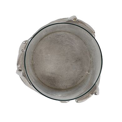 St. Nicholas Square® Metallic Antler Pillar Candle Holder