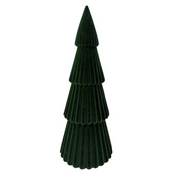 St. Nicholas Square® Flocked Green Tree Table Decor