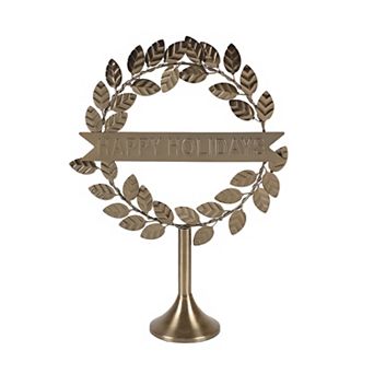 St. Nicholas Square® Metal Happy Holidays Table Decor