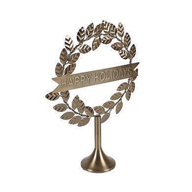 St. Nicholas Square® Metal Happy Holidays Table Decor