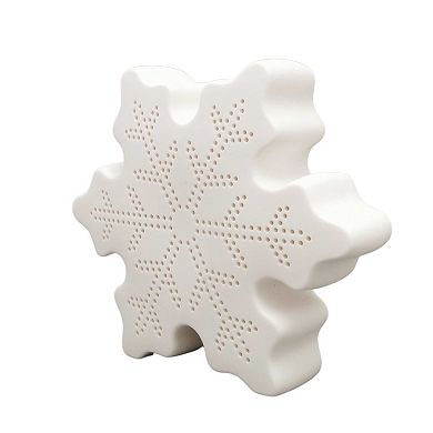 St. Nicholas Square® Ceramic LED Snowflake Table Decor