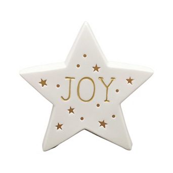 St. Nicholas Square® Ceramic LED Star Table Decor