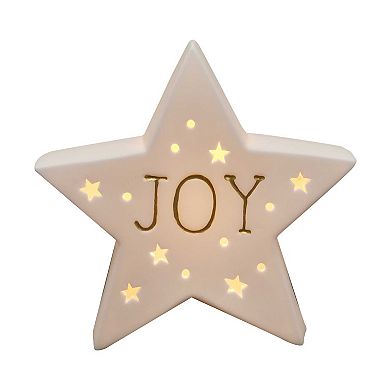 St. Nicholas Square® Ceramic LED Star Table Decor