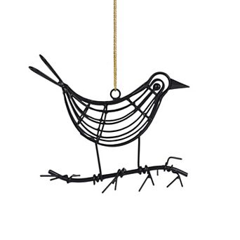 St. Nicholas Square® Metal Wire Bird Christmas Ornament