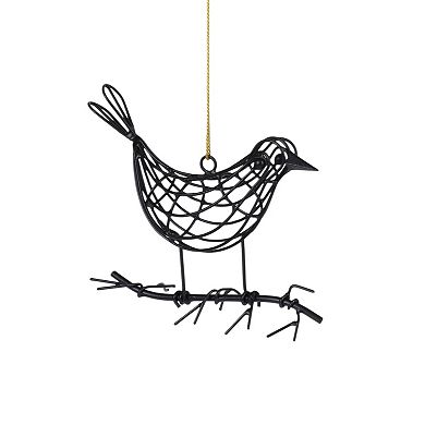 St. Nicholas Square® Metal Wire Bird Christmas Ornament