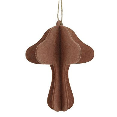 St. Nicholas Square® Flocked Mushroom Christmas Ornament