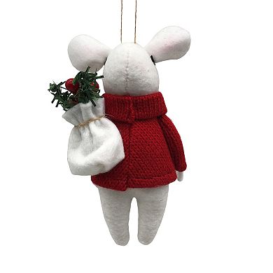 St. Nicholas Square® Felt Mouse Christmas Ornament