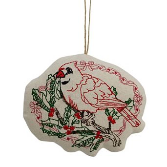 St. Nicholas Square® Plush Cardinal Christmas Ornament