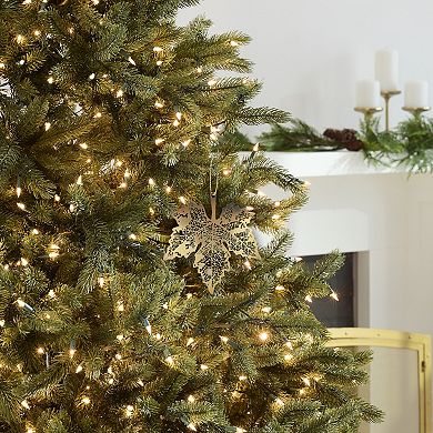 St. Nicholas Square® Iron Tin Leaf Christmas Ornament