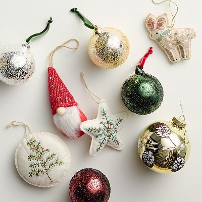 St. Nicholas Square® Plush Embroidered Star Christmas Ornament