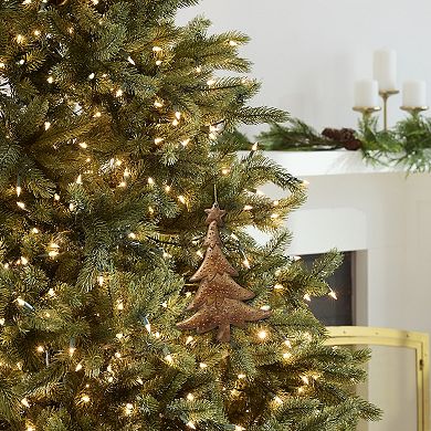 St. Nicholas Square® Plastic Tree with Star Christmas Ornament