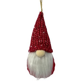 St. Nicholas Square® Plush Gnome Christmas Ornament