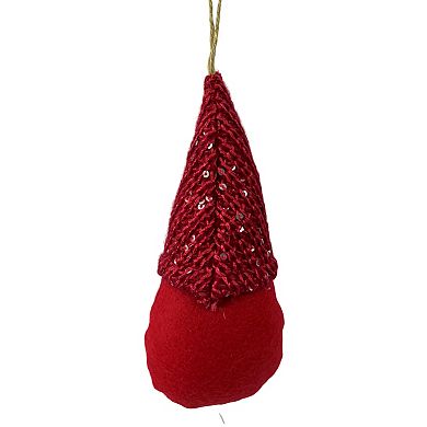St. Nicholas Square® Plush Gnome Christmas Ornament