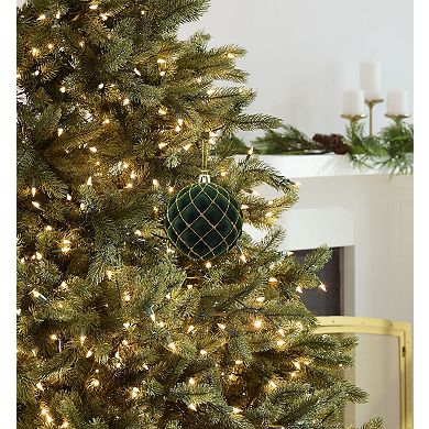 St. Nicholas Square® Quilted Orb Christmas Ornament