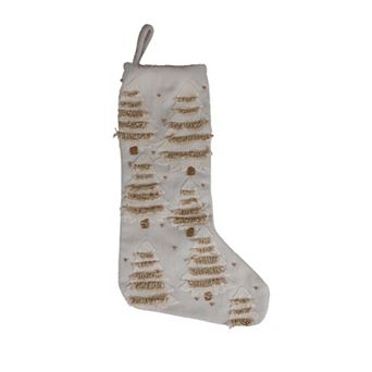 St. Nicholas Square® Tree Design Christmas Stocking
