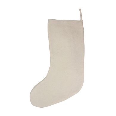 St. Nicholas Square® Wool Large Bow Icon Christmas Stocking