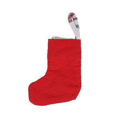 St. Nicholas Square® Plaid Mini Tree Christmas Stocking