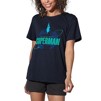 Women's DC Comics Superman Round the World Graphic Tee