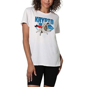 Women's DC Comics Superman Krypto Jump Graphic Tee